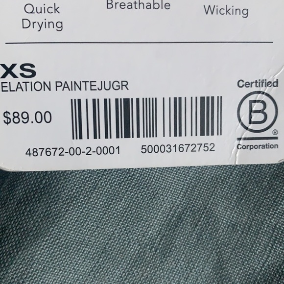 Athleta 7/8 Elation floral tight - Picture 4 of 5